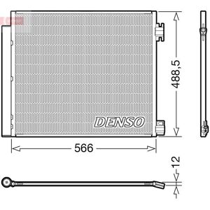 DENSO DCN46026 - Condensatore clima per Nissan Qashqai 2 DENSO DCN46026 - Condensatore clima per Nissan Qashqai 2