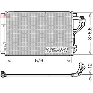DENSO DCN41010 - Tihkisinlauhdutin ilmastointiin DENSO DCN41010 - Tihkisinlauhdutin ilmastointiin