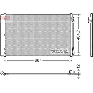 DENSO DCI17062 Condensatore di Climatizzazione ad Alte Prestazioni - Per Mercedes-Benz Vito DENSO DCI17062 Condensatore di Climatizzazione ad Alte Prestazioni - Per Mercedes-Benz Vito