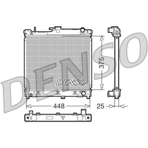 DENSO DRM47014 Alumiininen jäähdytin - Suzuki Jimny DENSO DRM47014 Alumiininen jäähdytin - Suzuki Jimny