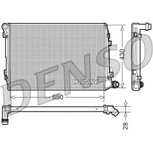 DENSO DRM32037 Alumiinijäähdytin - 650x430mm - Moottorin jäähdytys DENSO DRM32037 Alumiinijäähdytin - 650x430mm - Moottorin jäähdytys