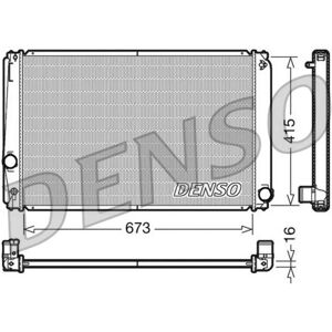 Radiatore in alluminio DENSO DRM50051 - Sistema di raffreddamento Radiatore in alluminio DENSO DRM50051 - Sistema di raffreddamento