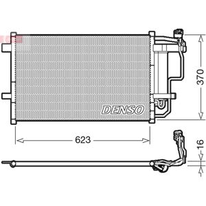 DENSO DCN44007 - Condensatore con Asciugatore per Mazda 3 5 porte DENSO DCN44007 - Condensatore con Asciugatore per Mazda 3 5 porte