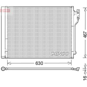 DENSO DCN05031 - Condensatore Climatizzatore con Asciugatore DENSO DCN05031 - Condensatore Climatizzatore con Asciugatore