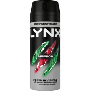 Lynx Africa 72 Hrs Anti-Perspirant Body Spray for Men Lynx Africa 72 Hrs Anti-Perspirant Body Spray for Men