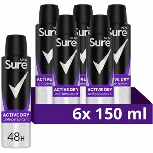 Sure Men Active Dry Deodorant Aerosol - 48h Protection Sure Men Active Dry Deodorant Aerosol - 48h Protection