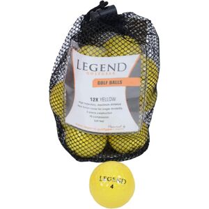 Legend LE2511202 - Balles de golf x12 - Jaune - Publicité Legend LE2511202 - Balles de golf x12 - Jaune - Publicité