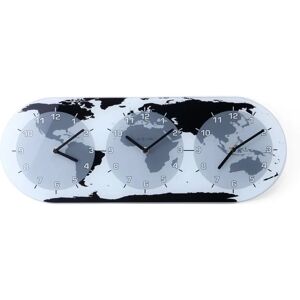 NeXtime 8108 Wall Clock - Quartz, White, 50x18.6cm NeXtime 8108 Wall Clock - Quartz, White, 50x18.6cm