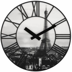 NeXtime 3004 Wandklok - Quartz, 39cm, Zwart NeXtime 3004 Wandklok - Quartz, 39cm, Zwart