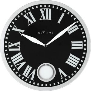 Reloj de Pared Nextime 8161 - Cuarzo, Negro, 43x4,2cm Reloj de Pared Nextime 8161 - Cuarzo, Negro, 43x4,2cm