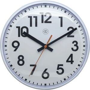 NeXtime Peter Vægur - 26cm Hvid - Stille Kvarts NeXtime Peter Vægur - 26cm Hvid - Stille Kvarts
