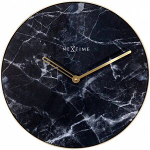NeXtime 8189ZW Veggur - Elegant Marmor Svart NeXtime 8189ZW Veggur - Elegant Marmor Svart
