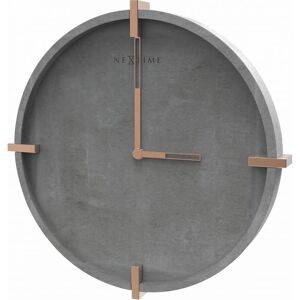 NeXtime Mohawk Wanduhr - Grau - Wand/Tischuhr NeXtime Mohawk Wanduhr - Grau - Wand/Tischuhr
