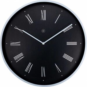 Nextime 7329ZW Schwarze Quarzuhr - Wanduhr Nextime 7329ZW Schwarze Quarzuhr - Wanduhr