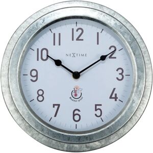 Nextime Poppy Buitenkant Wandklok - Wandklok Nextime Poppy Buitenkant Wandklok - Wandklok