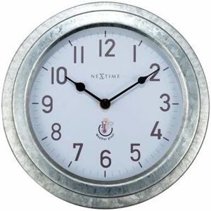 Montre NeXtime Poppy - Rond Argent - Horloge - Publicité Montre NeXtime Poppy - Rond Argent - Horloge - Publicité