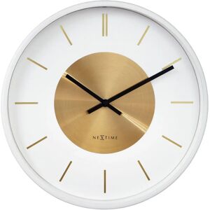 NeXtime 3535WI Vægur - Retro, Hvid/Guld NeXtime 3535WI Vægur - Retro, Hvid/Guld