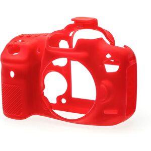 Étui en silicone EasyCover pour Canon 7D Mark II - Rouge - Publicité Étui en silicone EasyCover pour Canon 7D Mark II - Rouge - Publicité