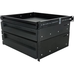 Showgear D7832 Rackschublade - 19 Zoll 2HE Stahl Schwarz Showgear D7832 Rackschublade - 19 Zoll 2HE Stahl Schwarz