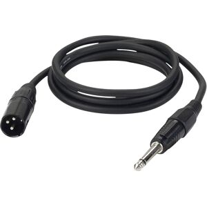 DAP Adapterkabel - 1,5 m XLR mannelijk naar Mono Jack - Adapterkabel DAP Adapterkabel - 1,5 m XLR mannelijk naar Mono Jack - Adapterkabel