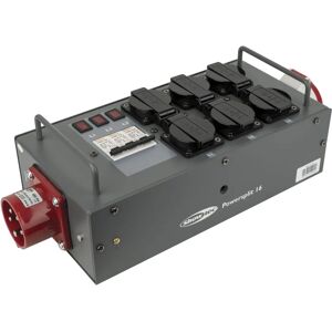 Showgear Powersplit 16 CEE 16A Distribuidor de corriente - 6 Tomas Schuko Showgear Powersplit 16 CEE 16A Distribuidor de corriente - 6 Tomas Schuko