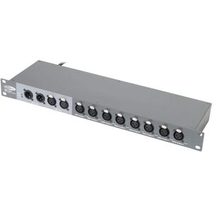 Splitters/Amplificador DMX Showtec DB 1-8 - 8 Canales, Montaje en Rack Splitters/Amplificador DMX Showtec DB 1-8 - 8 Canales, Montaje en Rack