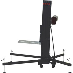 Élévateur line array Showtec MAT-250 - Support Mammoth 5,4m - Publicité Élévateur line array Showtec MAT-250 - Support Mammoth 5,4m - Publicité