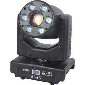 Showtec Shark Combi Spot One - Tête mobile pour intérieur avec 30W Spot et Wash RGBW - Publicité Showtec Shark Combi Spot One - Tête mobile pour intérieur avec 30W Spot et Wash RGBW - Publicité