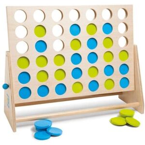 BS Toys Mega Wooden Connect 4 - Deluxe Board Game BS Toys Mega Wooden Connect 4 - Deluxe Board Game