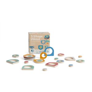 BS Toys 3 Vzory Memo - Vzdělávací Hračka BS Toys 3 Vzory Memo - Vzdělávací Hračka