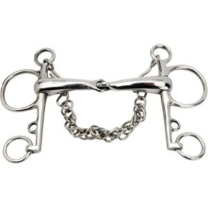 Mors en Acier Inoxydable Horka Pelham - Joues 12,5cm - Jument pour Chevaux - Publicité Mors en Acier Inoxydable Horka Pelham - Joues 12,5cm - Jument pour Chevaux - Publicité