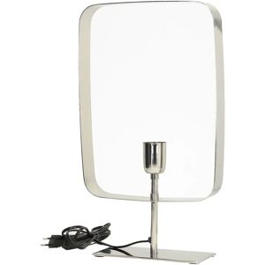 Dekoria Theo Silber Tischlampe - Modernes Metall Design Dekoria Theo Silber Tischlampe - Modernes Metall Design