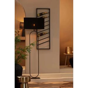 Light & Living Jamiri Schwarze Stehlampe - Modern 30x15x142cm Light & Living Jamiri Schwarze Stehlampe - Modern 30x15x142cm