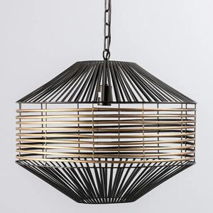 Dekoria Selena Pendelleuchte - Schwarz & Gold - 57x48cm Dekoria Selena Pendelleuchte - Schwarz & Gold - 57x48cm