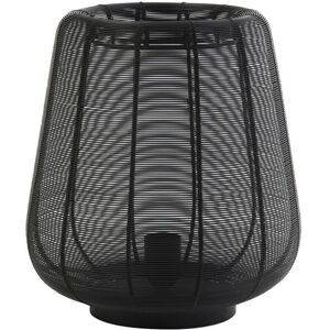 Light & Living Modelo 3238ZW Lámpara de mesa de metal negro Light & Living Modelo 3238ZW Lámpara de mesa de metal negro