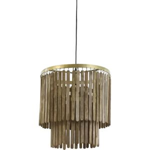 Lámpara colgante marrón Light And Living - Estilo exótico Lámpara colgante marrón Light And Living - Estilo exótico