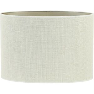 Pantalla de lámpara Light&Living Saverna - Eiwit - 38x17,5x28cm - para lámparas de mesa y pie Pantalla de lámpara Light&Living Saverna - Eiwit - 38x17,5x28cm - para lámparas de mesa y pie