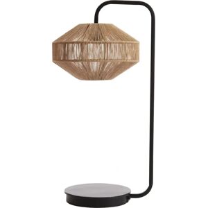 Lámpara de mesa negra de metal bohemia Light And Living - Accesorio de iluminación Lámpara de mesa negra de metal bohemia Light And Living - Accesorio de iluminación