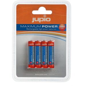 Jupio JRB-AAA1000 4ksadu dobíjecích NiMH AAA baterií - Baterie Jupio JRB-AAA1000 4ksadu dobíjecích NiMH AAA baterií - Baterie