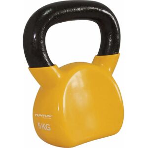 Tunturi Yellow Vinyl Kettlebell - 6kg - Full Body Workout Tunturi Yellow Vinyl Kettlebell - 6kg - Full Body Workout