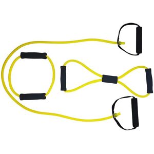 Tunturi - Tubing with handles - Žlutá - 3pc - Fitness tubing set Tunturi - Tubing with handles - Žlutá - 3pc - Fitness tubing set