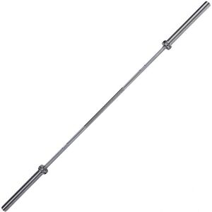 Tunturi Silver Olympic Barbell 201cm - 15kg for Women Tunturi Silver Olympic Barbell 201cm - 15kg for Women