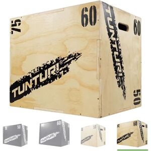 Tunturi Plyo Box Hout - Verstelbaar 50/60/75cm - Plyo Box Tunturi Plyo Box Hout - Verstelbaar 50/60/75cm - Plyo Box