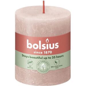 Bolsius Rustiko Shine Sumua Rosa - Pillar Candle Bolsius Rustiko Shine Sumua Rosa - Pillar Candle