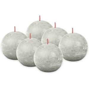 Bolsius Sandy Grey Rustic Ball Candles - Candles Bolsius Sandy Grey Rustic Ball Candles - Candles