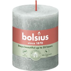 Bolsius Rustieke Kaars 8x6,8cm Jade Groen - Kaars Bolsius Rustieke Kaars 8x6,8cm Jade Groen - Kaars