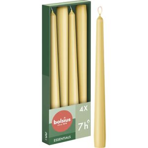 Bougie conique Bolsius Beige Avoine - Bougies - Publicité Bougie conique Bolsius Beige Avoine - Bougies - Publicité