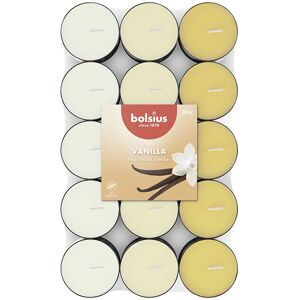 Bolsius - Vanilla Tealight - 30pcs - Tealight - Tealight Candle Bolsius - Vanilla Tealight - 30pcs - Tealight - Tealight Candle