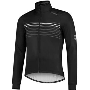 Rogelli Vit och Svart Vintercykeljacka - Softshell, 2XL Rogelli Vit och Svart Vintercykeljacka - Softshell, 2XL