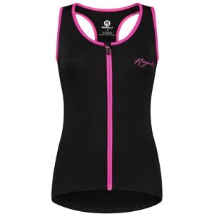 Rogelli Abbey Damen-Radtrikot ohne Ärmel - Schwarz & Rosa - XS Rogelli Abbey Damen-Radtrikot ohne Ärmel - Schwarz & Rosa - XS